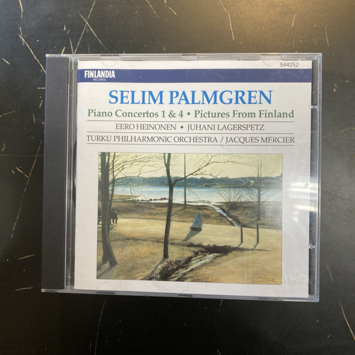 Palmgren - Piano Concertos 1 & 4 / Pictures From Finland CD (VG+/M-) -klassinen-